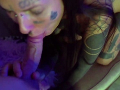 Hot Tat Model Hosts Hookup With Top Sex Industry Stars -