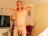 dancing nude with rings on my shaft
