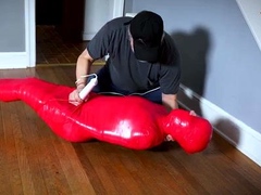 Claire Irons Mummified for Orgasms