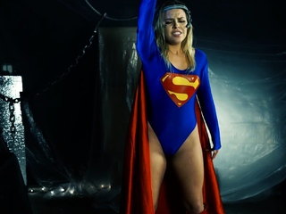 Supergirl gets powerless with the mighty dick