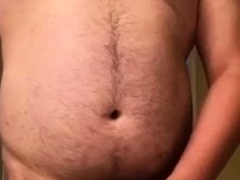 hairy-bear-jerking-off-and-cumming-in-the-shower