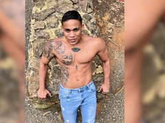Hot Muscle Tattooed Latino Boy Pictures