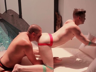 Tattooed Axel Abyss Having An Outdoor Fisting Session