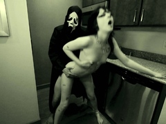 Brunette Babe Fucked Doggystyle